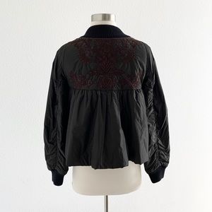 Dries Van Noten Sequin Embroidered Bomber Jacket